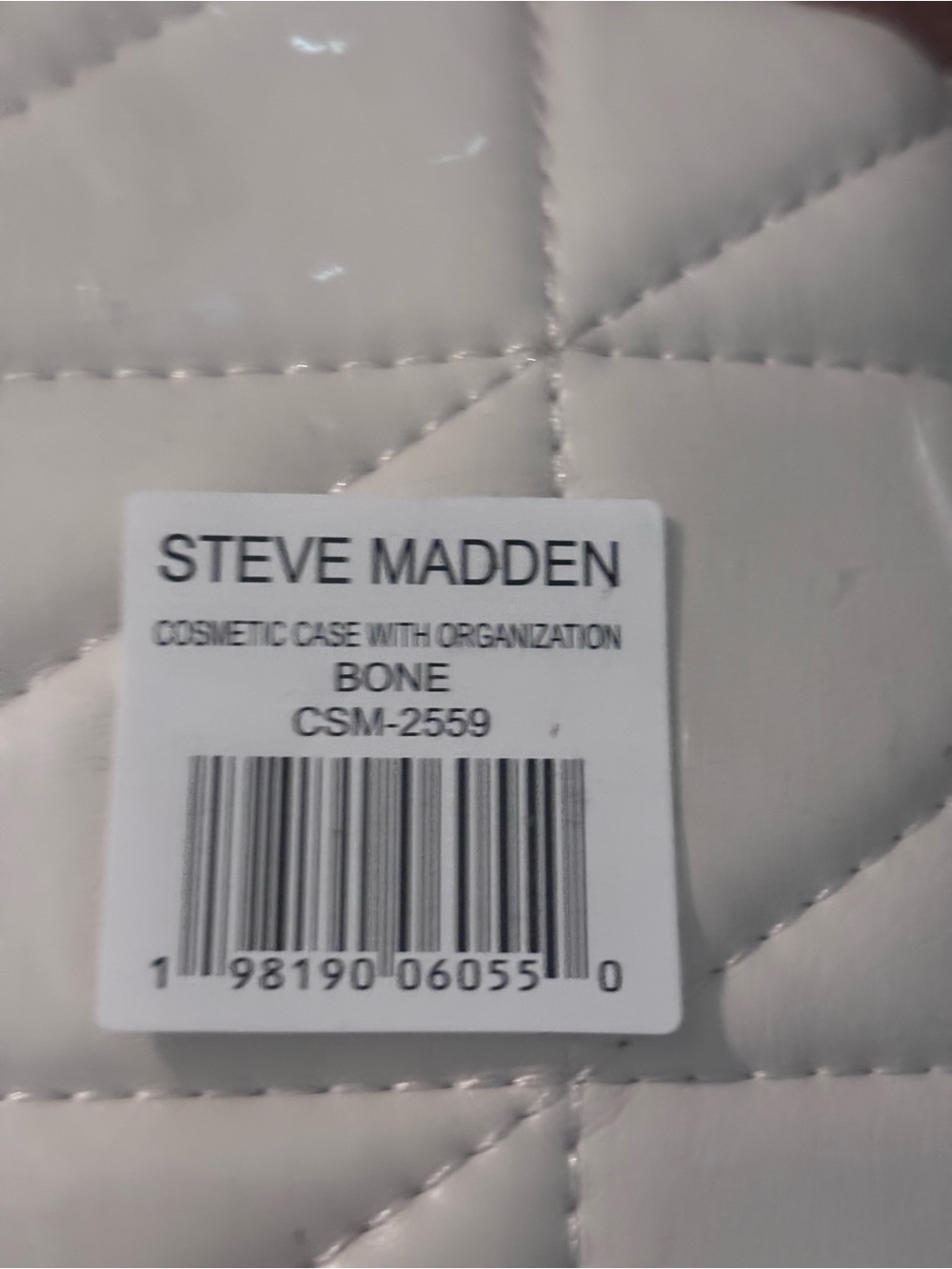 Steve Madden Bundle includes Cosmetic Bag and Mini Backpack with card holder - Picture 2 of 11